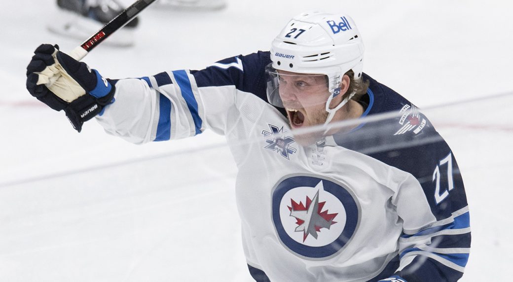 Ehlers scores two as Jets chase Campbell early, do