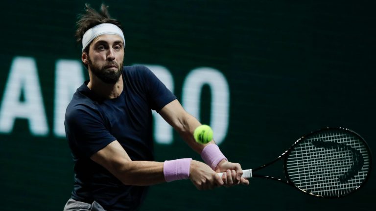 Nikoloz Basilashvili. (Peter Dejong/AP)
