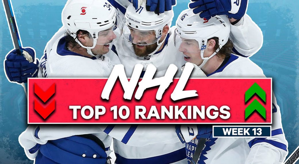 NHL Tier Rankings Week 13 Who are NHL's top10 teams right now?