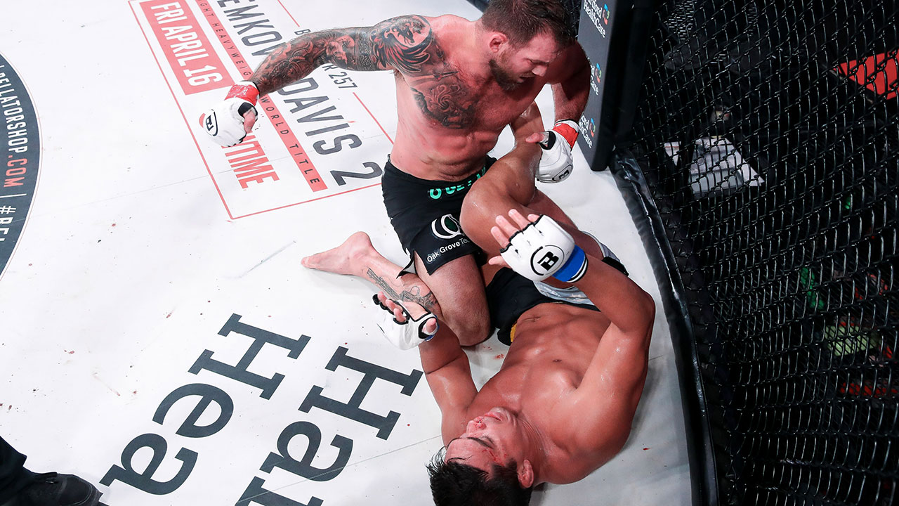 Ryan Bader beat Lyoto Machida by unanimous decision in the main event of Bellator 256. (Bellator MMA)