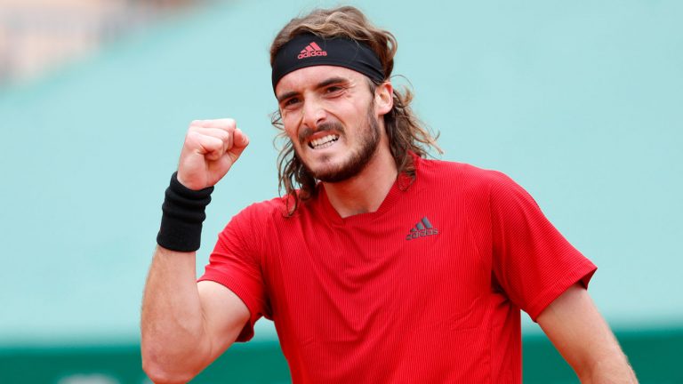 Stefanos Tsitsipas. (Jean-Francois Badias/AP)