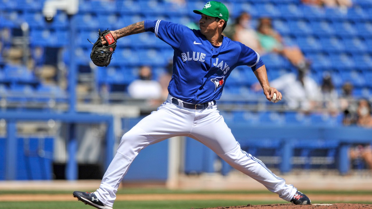 Blue Jays add Milone to active roster, option Payamps to taxi squad