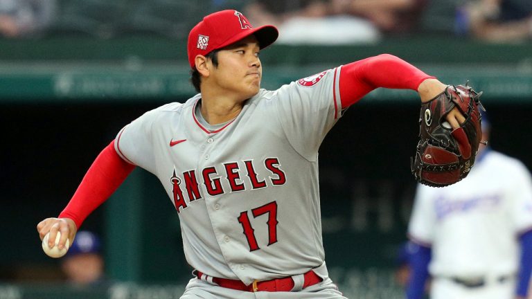Los Angeles Angels starting pitcher Shohei Ohtani. (Richard W. Rodriguez/AP)
