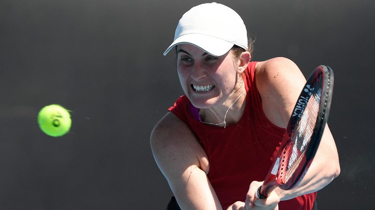 Canada's Rebecca Marino. (Andy Brownbill/AP)