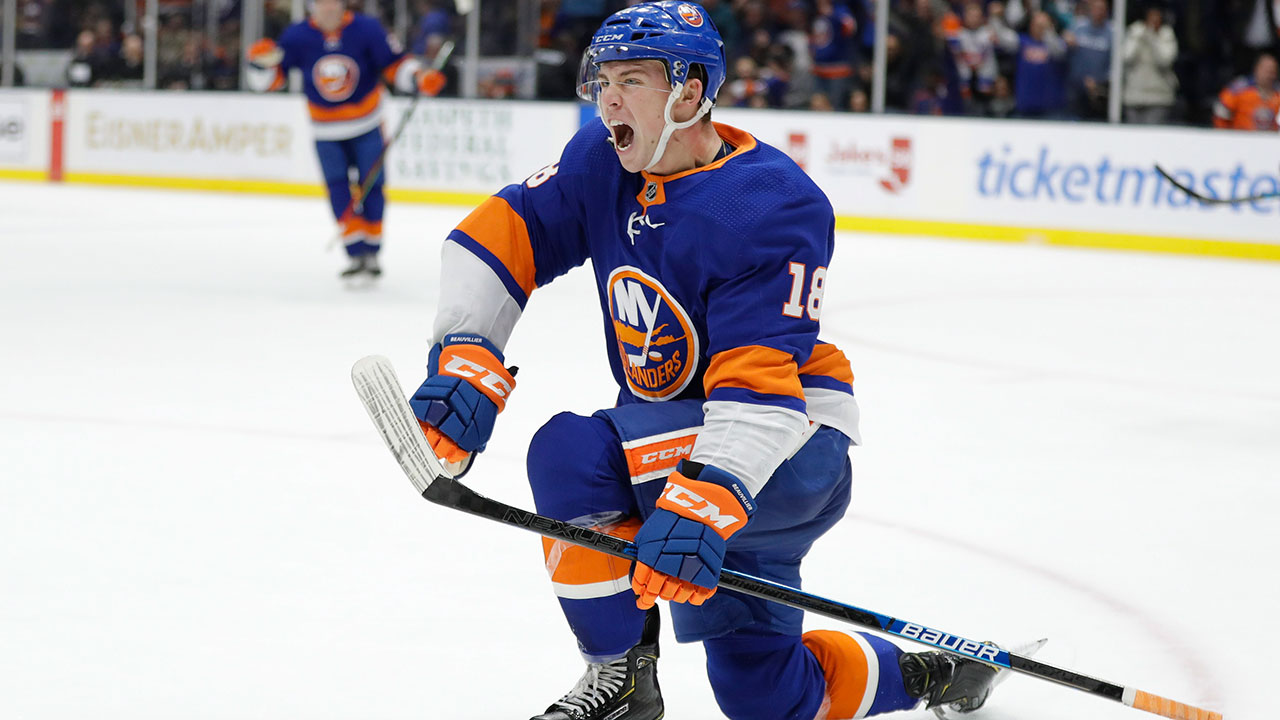 Anthony Beauvillier's power-play strike gives New York Islanders 2-0 lead -  NBC Sports