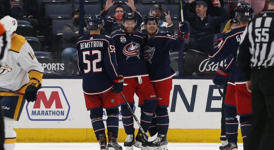 Blue Jackets double up Predators, prevent Nashville from clinching