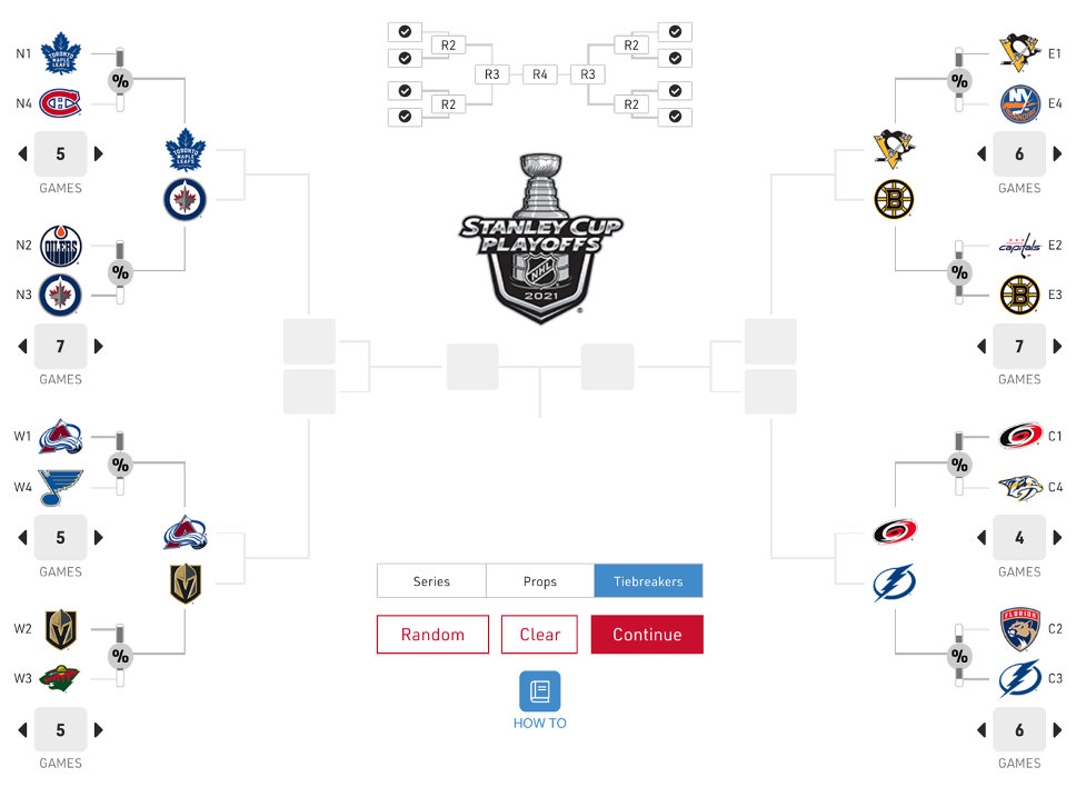 TSN on X: An updated look at the Stanley Cup Playoffs bracket 👀   / X