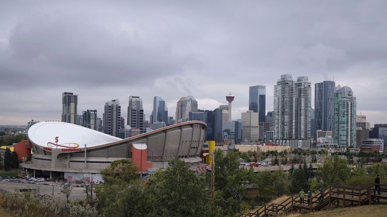 The Calgary skyline. THE CANADIAN PRESS/Jeff McIntosh