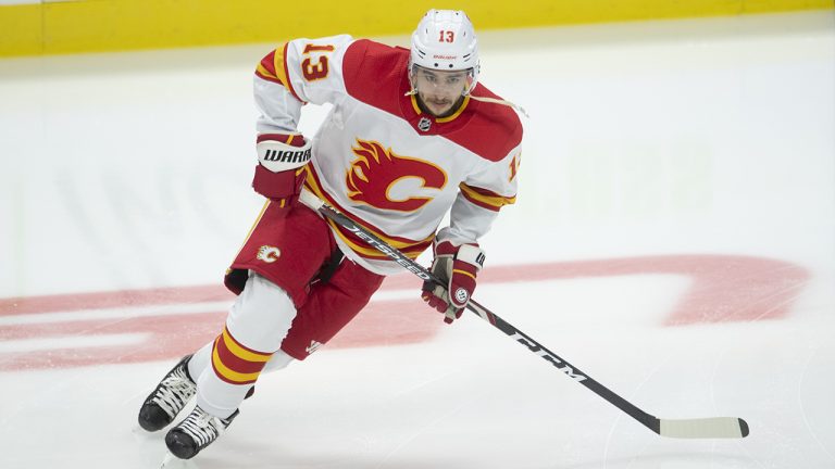 Calgary Flames left wing Johnny Gaudreau. (Adrian Wyld/CP)