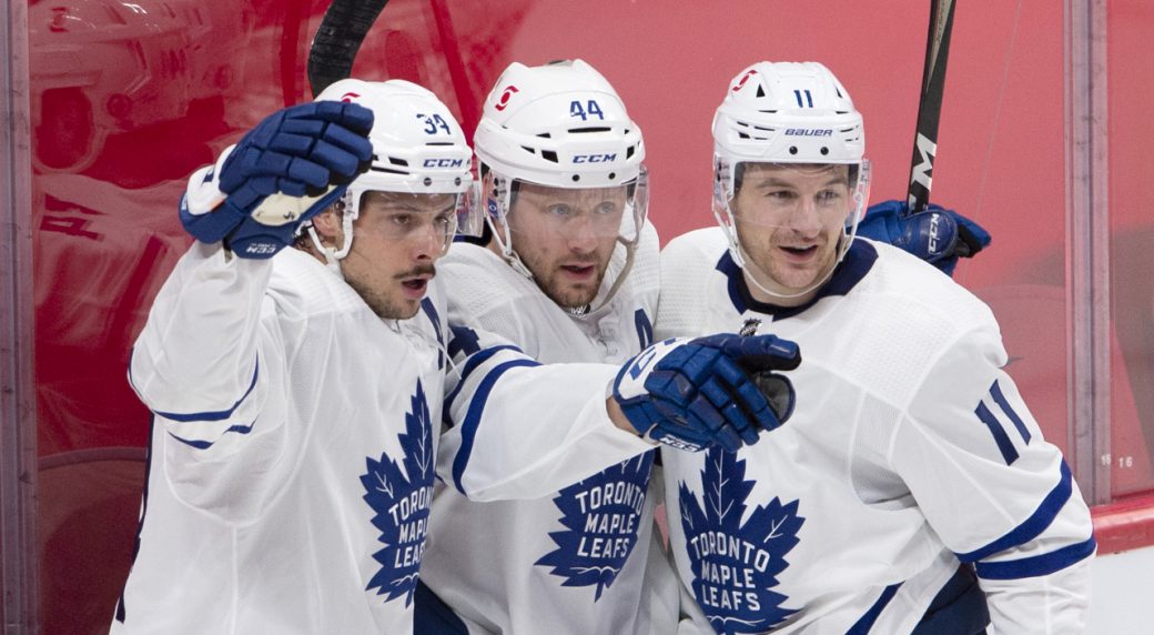 Nylander, Rielly lead Maple Leafs to Game 3 victor