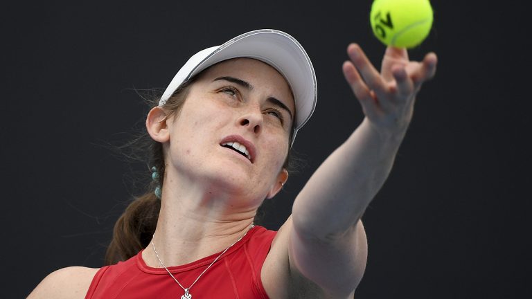 Canada's Rebecca Marino. (Andy Brownbill/AP)