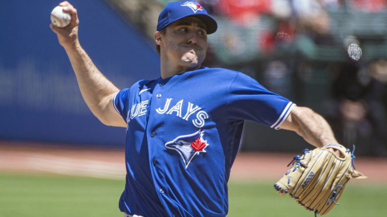 Toronto Blue Jays starting pitcher Ross Stripling. (Phil Long/AP)