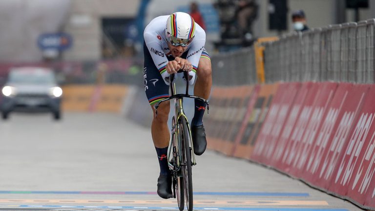 Italy's Filippo Ganna (Luca Bruno/AP)