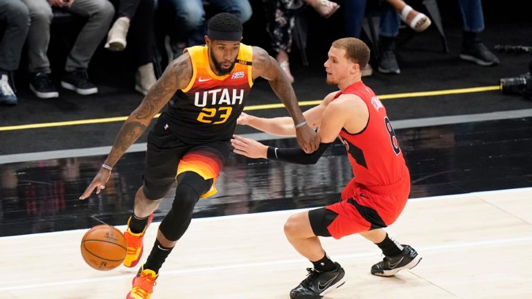 Utah Jazz forward Royce O'Neale (23) has reportedly been traded to the Brooklyn Nets. (Rick Bowmer/AP)