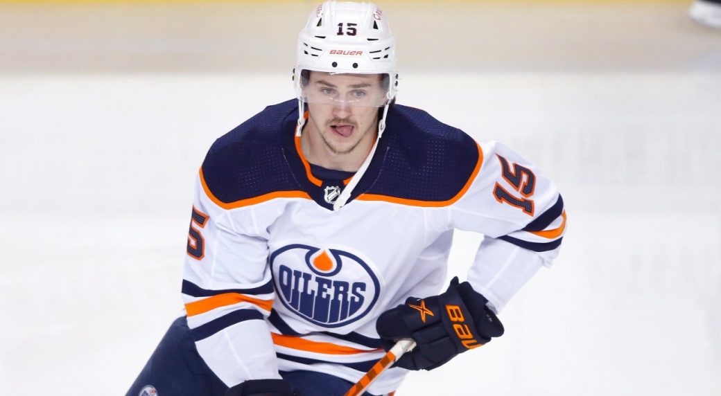 Oilers' Josh Archibald to have hearing Monday for hit on Jets' Logan Stanley