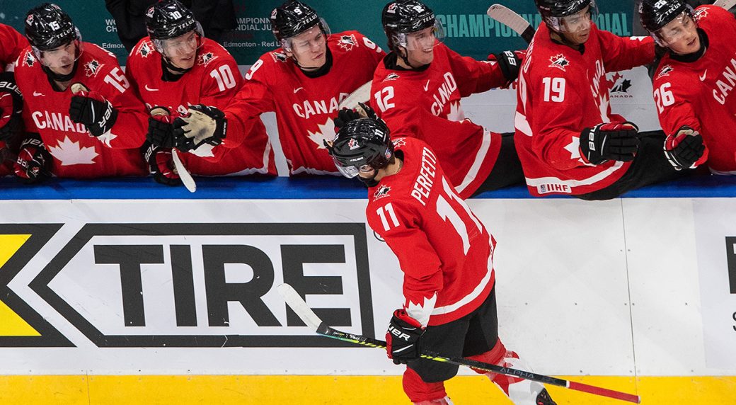 The complete roster for Team Canada at the 2023 World Juniors