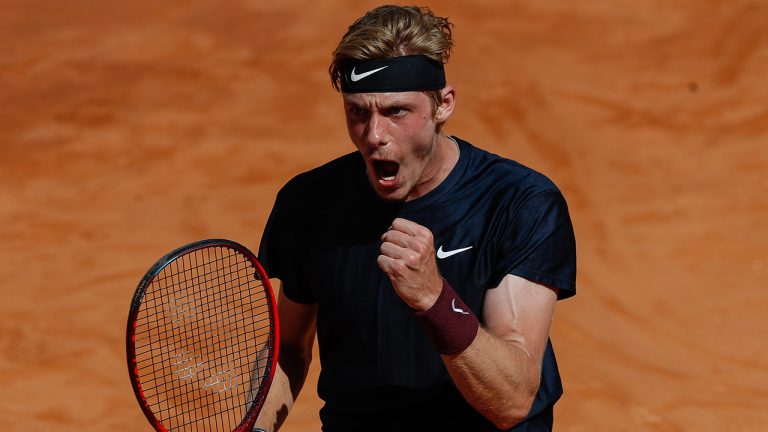 Canada's Denis Shapovalov. (Alessandra Tarantino/AP)