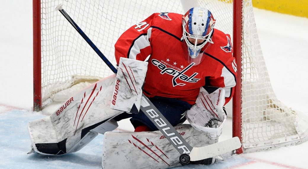 Vanecek makes 30 saves in NHL debut, Capitals sweep Sabres - WTOP News