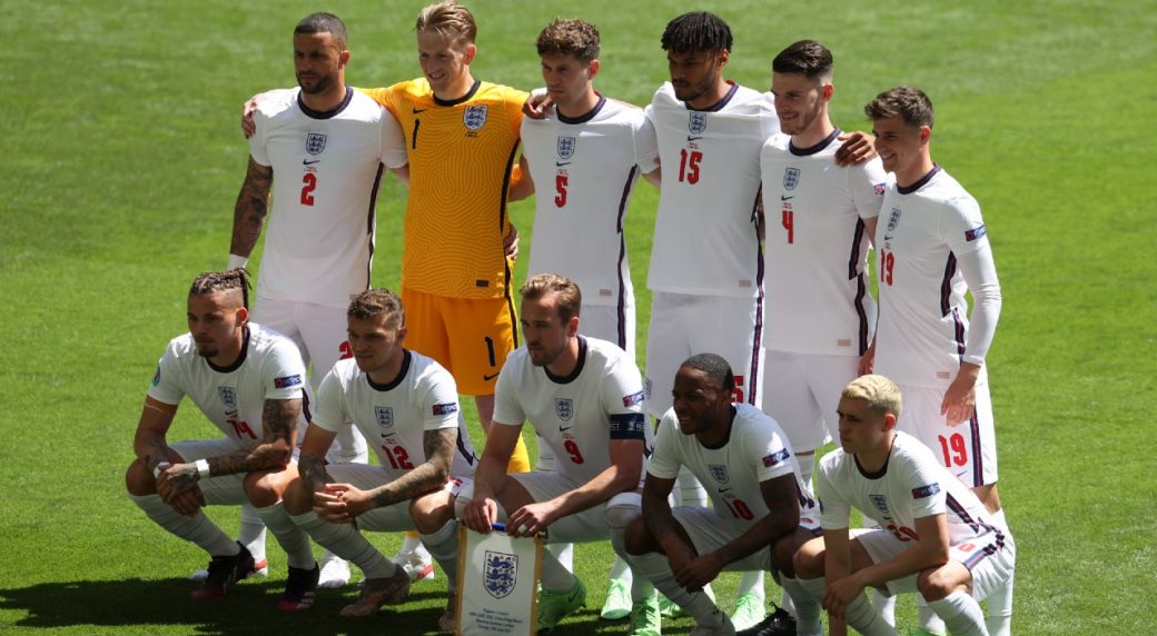 England players booed for taking a knee ahead of Euro 2020 opener