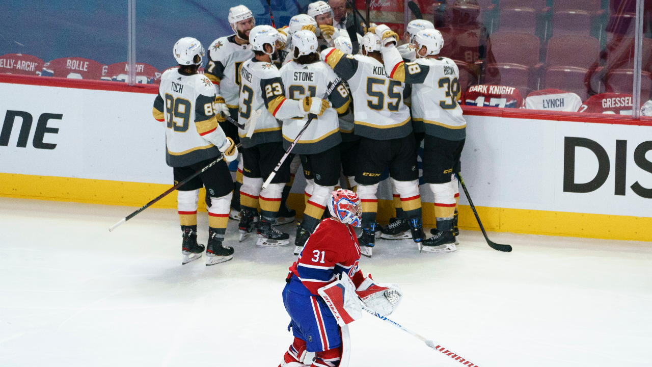 Roy scores in OT as Golden Knights even up series vs. Canadiens