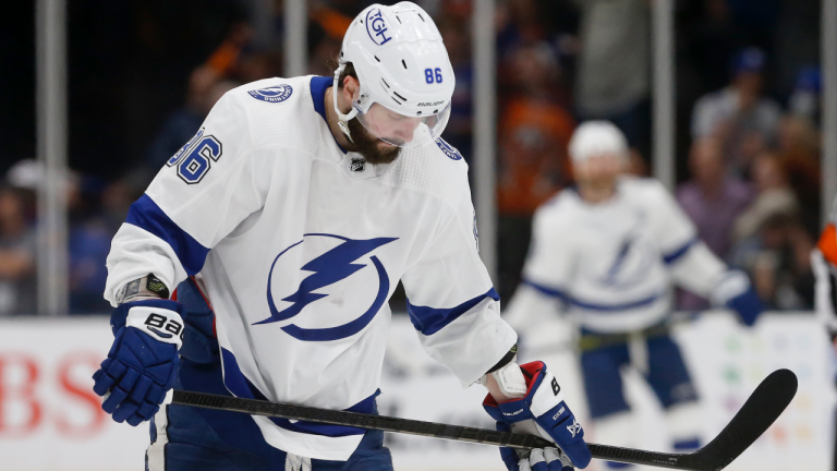 Tampa Bay Lightning right wing Nikita Kucherov. (Jim McIsaac / AP)