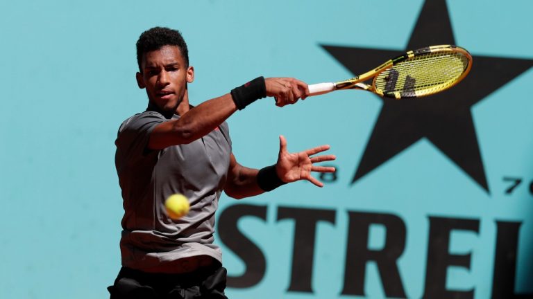 Canada's Felix Auger-Aliassime. (Paul White/AP)