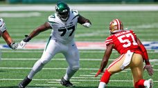 Jets offensive tackle Mekhi Becton set to play for first time in nearly 2 years