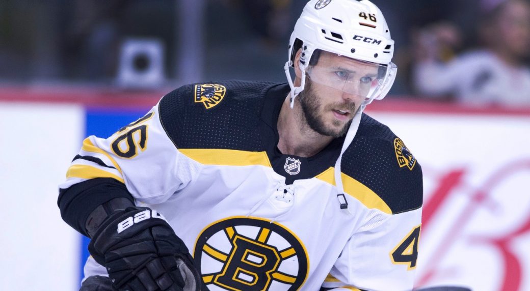 Here's what David Krejci had to say about returning to the Bruins