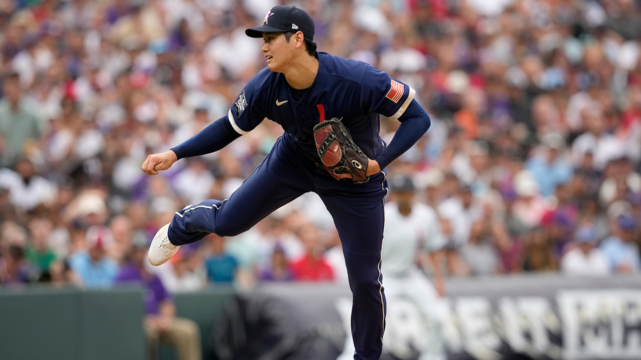 Ohtani becomes first two-way All-Star with perfect first inning