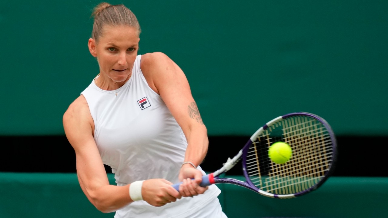 Karolina Pliskova advances to second round at National Bank Open