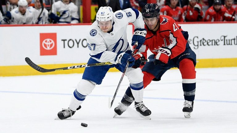 Mitchell Stephens seen here with Tampa Bay Lightning. (Nick Wass/AP)