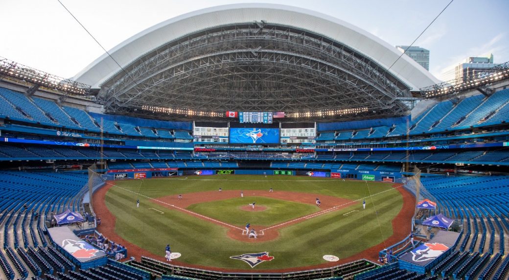 As Blue Jays outfielders adjust to one another, adjustment to new dome wall looms, too