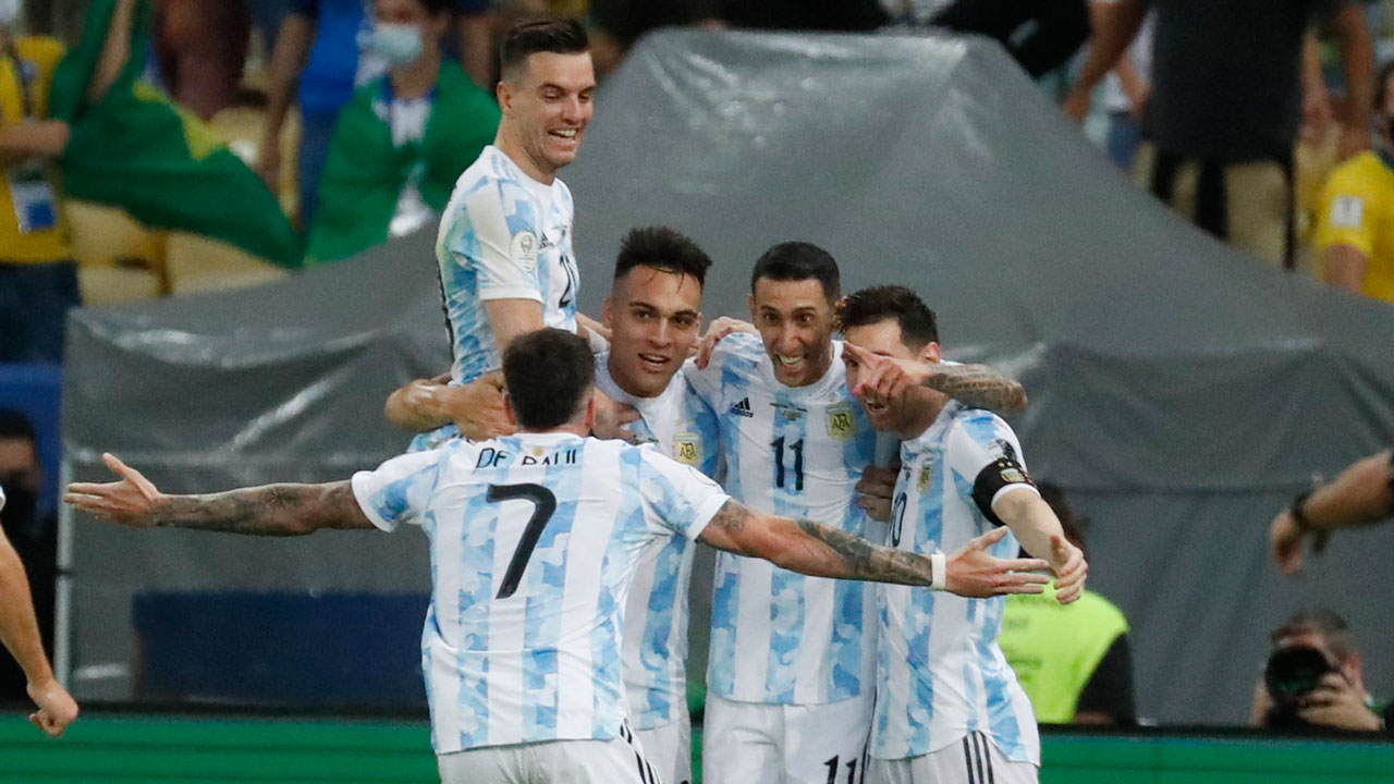 Сходства и различия аргентины и бразилии. Аргентина Бразилия финал Кубка Америки 2021. Месси Аргентина 2021 Кубок.