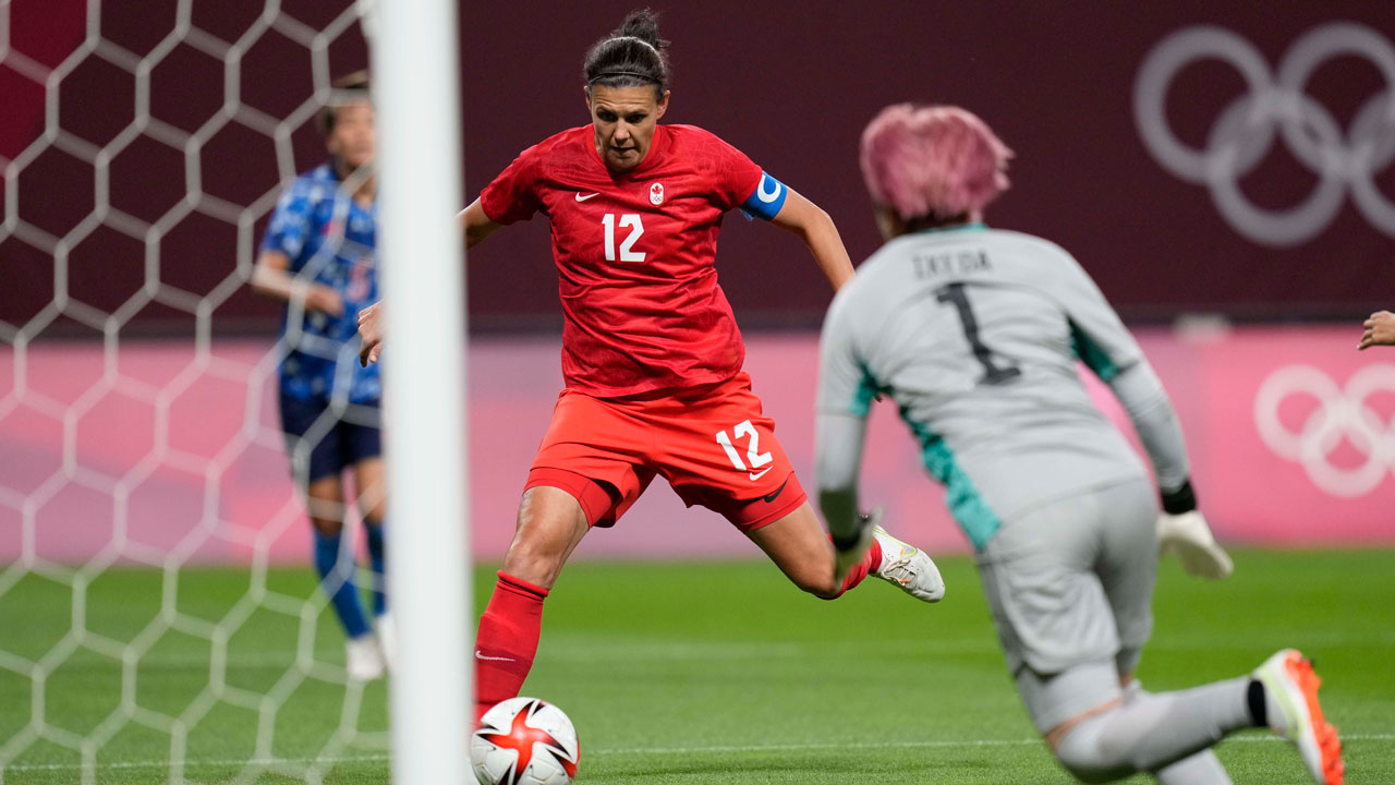 Canada Women S Soccer Team Opens Olympics With Draw Against Japan