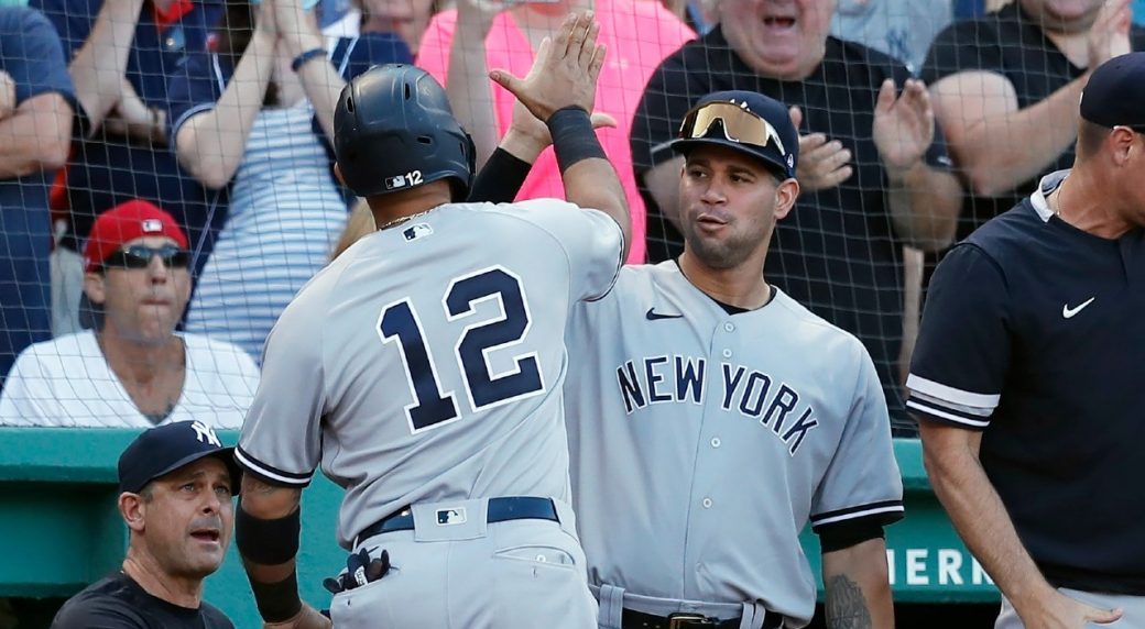 Rougned Odor, Yankees rally in 8th, end Red Sox's 4-game win streak