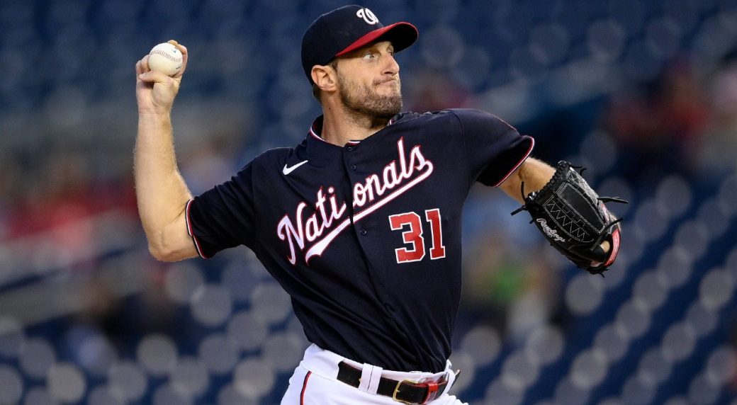 Max Scherzer Washington Nationals Womens 2019 World Series