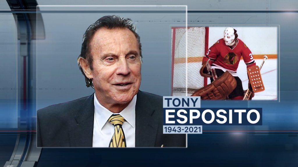 Sportsnet on X: Chicago Blackhawks legend Tony Esposito has passed away at  the age of 78 from pancreatic cancer. ❤️🙏  / X