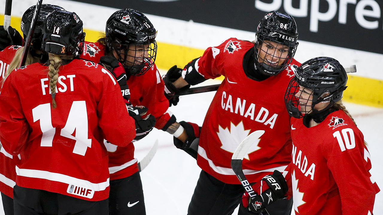 Canadá lidera a Suiza en la final del Campeonato Mundial Femenino
