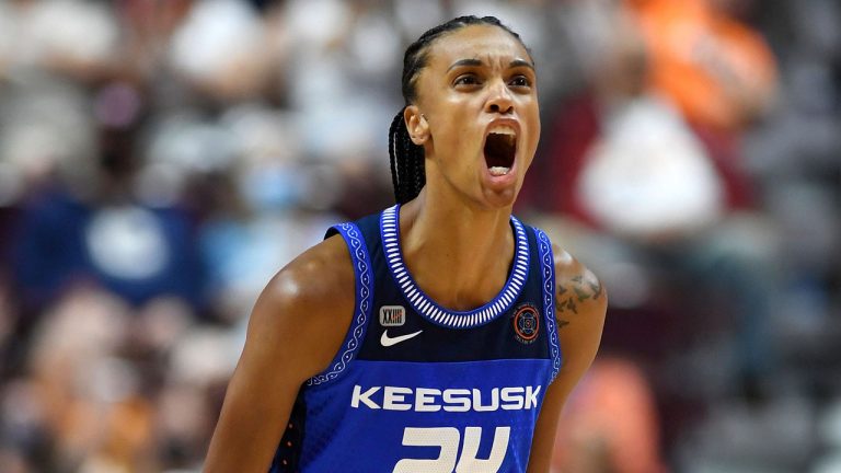 Connecticut Sun forward DeWanna Bonner. (Sean D. Elliot/AP) 