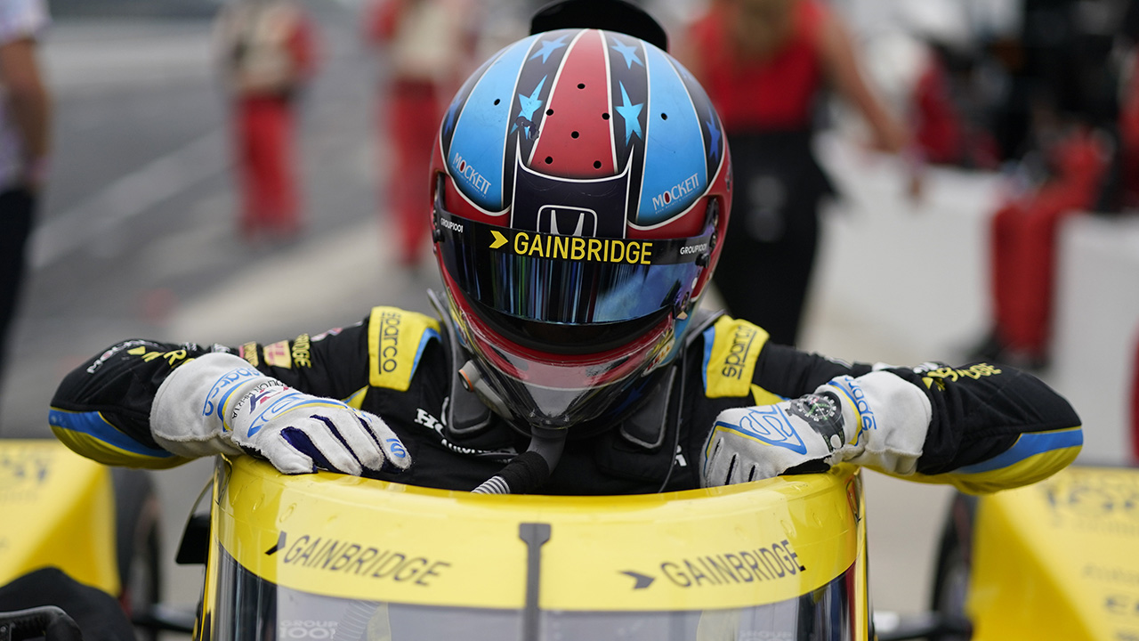 Herta wins pole in dominant outing 