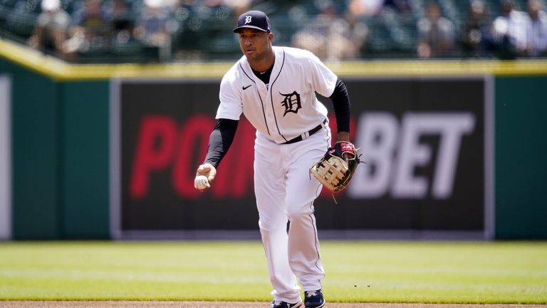 Detroit Tigers first baseman Jonathan Schoop. (Carlos Osorio/AP)