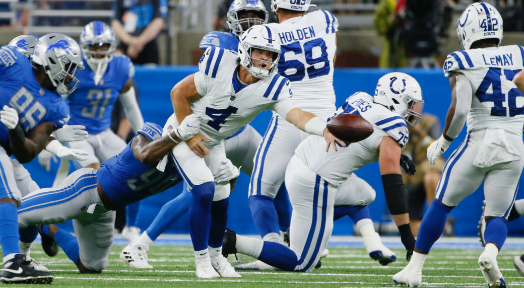 Colts turn to Ehlinger at QB over Ryan; Panthers stick with P.J.