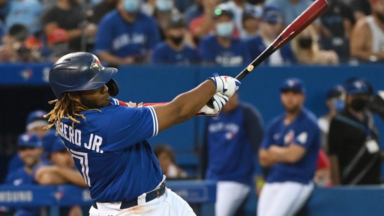 Toronto Blue Jays' Vladimir Guerrero Jr. (Jon Blacker/CP)