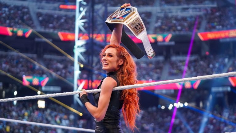 WWE superstar Becky Lynch. (Courtesy WWE)