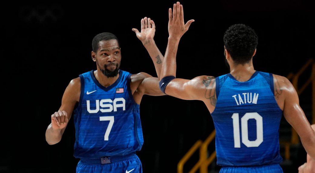 Durant Leads Team Usa Past Spain To Reach Semifinals At Tokyo Olympics