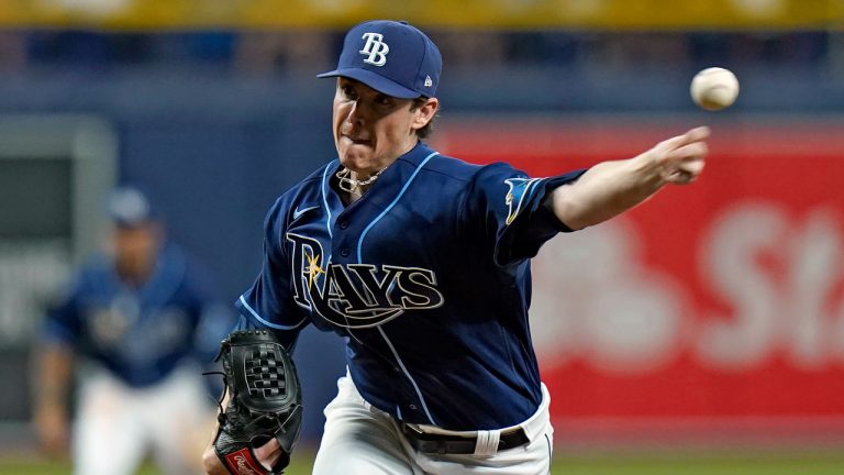 Tampa Bay Rays relief pitcher Ryan Yarbrough delivers to the Baltimore Orioles during the second inning of a baseball game. (Chris O'Meara/AP) 