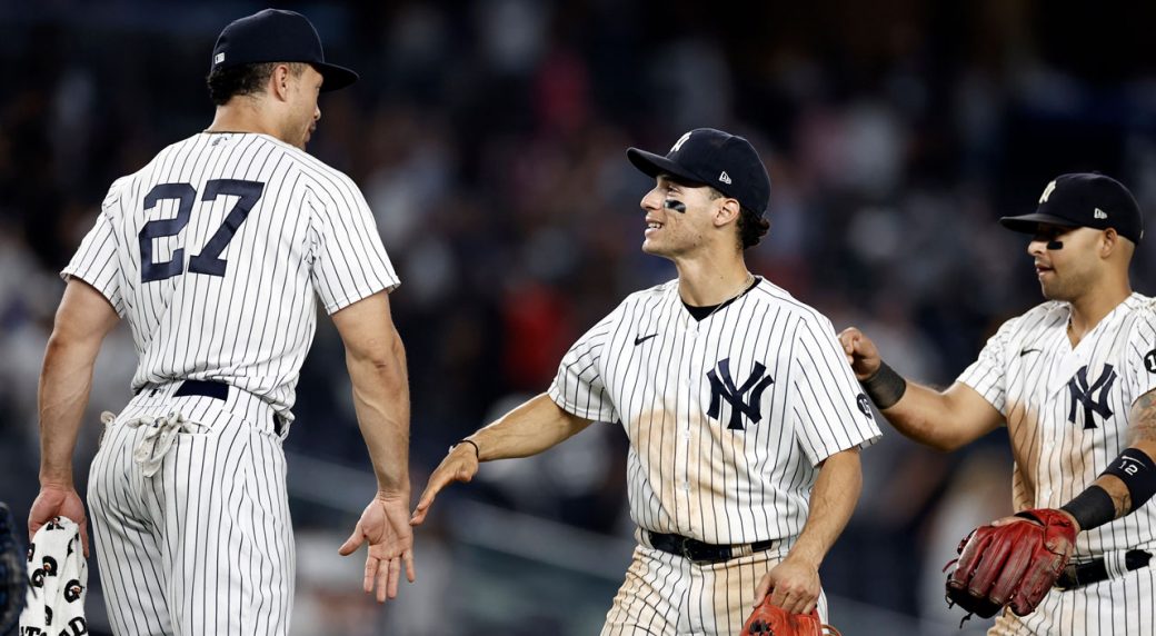Rizzo returns to Yankees' lineup, Chapman back in bullpen