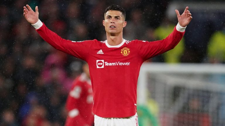 Manchester United's Cristiano Ronaldo. (Dave Thompson/AP)