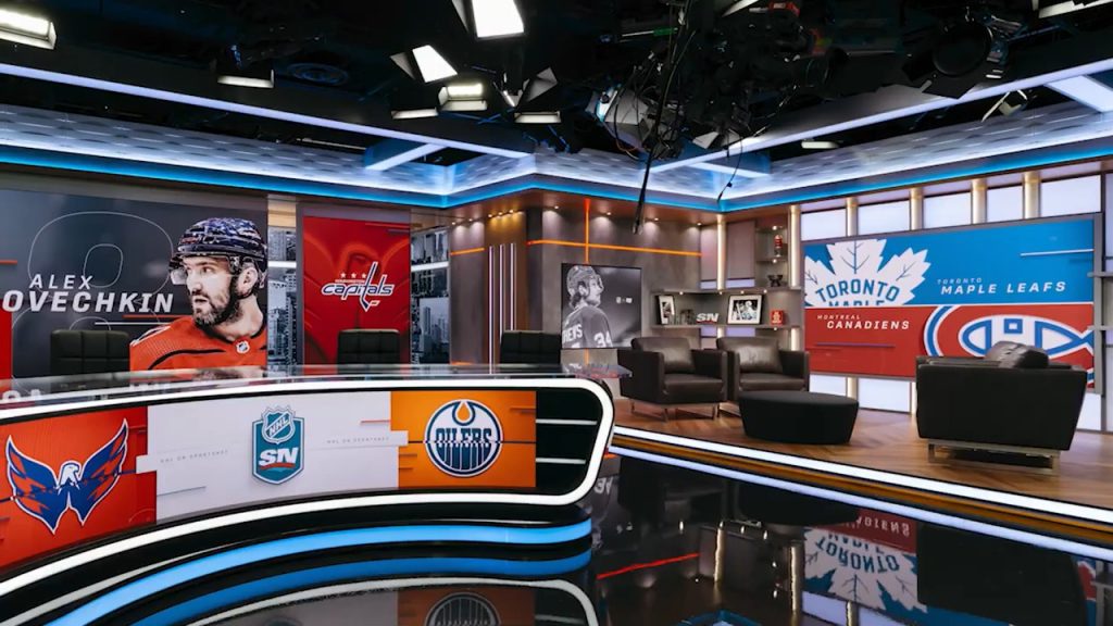 A behind the scenes look at new state-of-the-art Sportsnet Studios