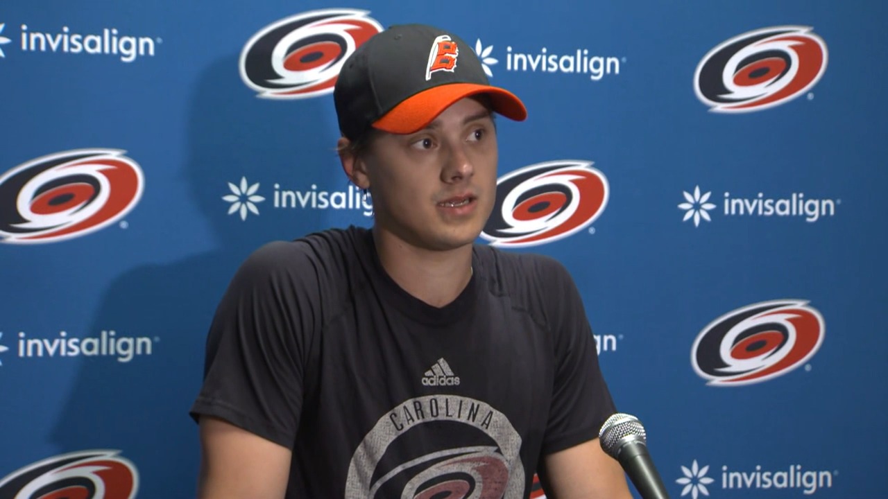 Canes' Sebastian Aho seeing serious potential from new linemate Kotkaniemi
